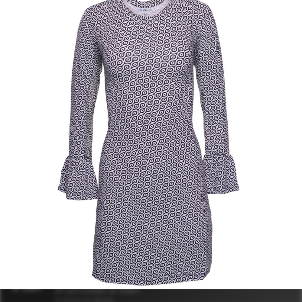 IBKUL Bell Sleeve Dress.